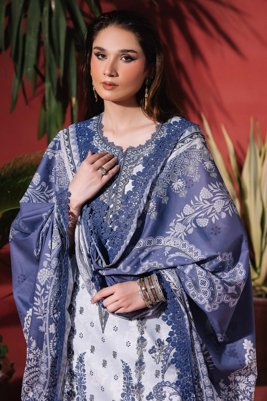 Saukeen URBANE EMBROIDERED LAWN COLLECTION SUMMER 25